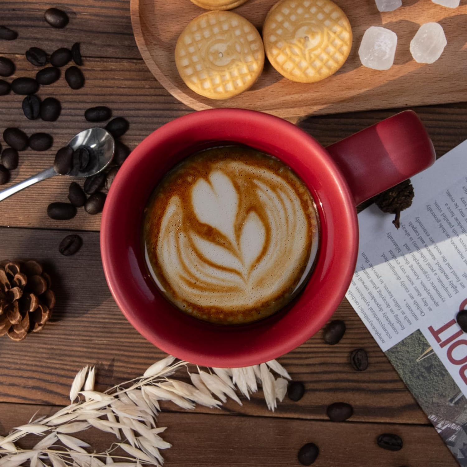 18 oz Coffee Mug, Coffee Cup Large Coffee Mug with Handle, Ceramic Latte Tea Cup for Office and Home, Novelty Gifts for Women and Men