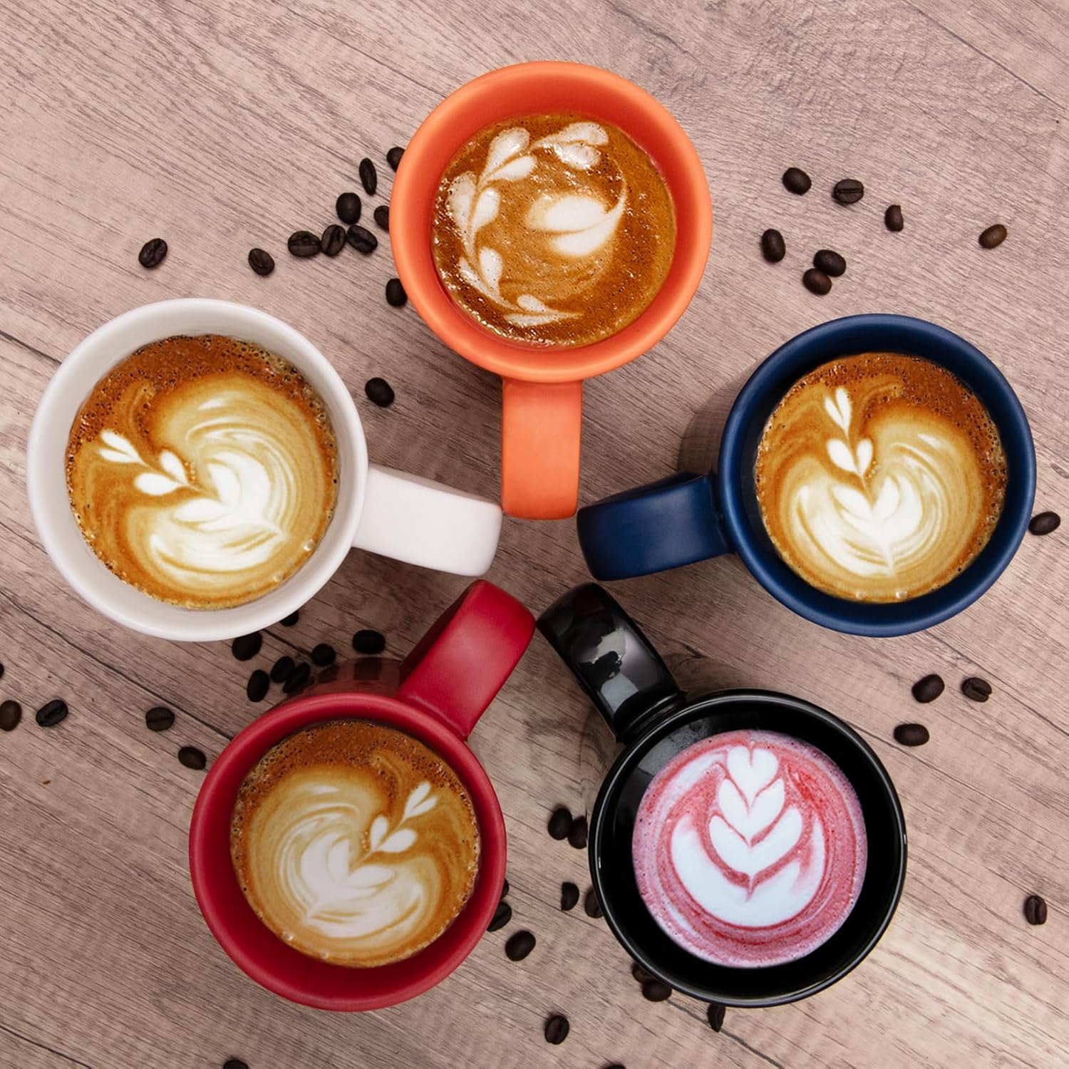 18 oz Coffee Mug, Coffee Cup Large Coffee Mug with Handle, Ceramic Latte Tea Cup for Office and Home, Novelty Gifts for Women and Men