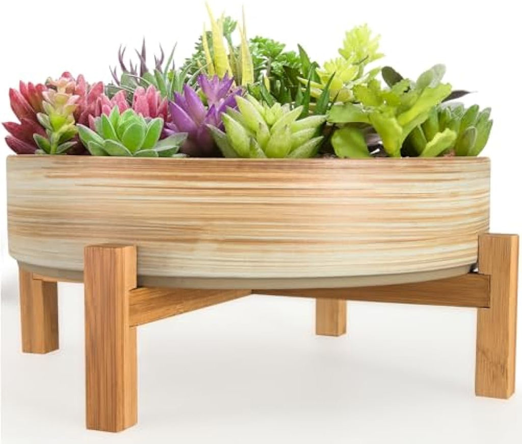 11 inch plant pot ARTKETTY Succulent Pots