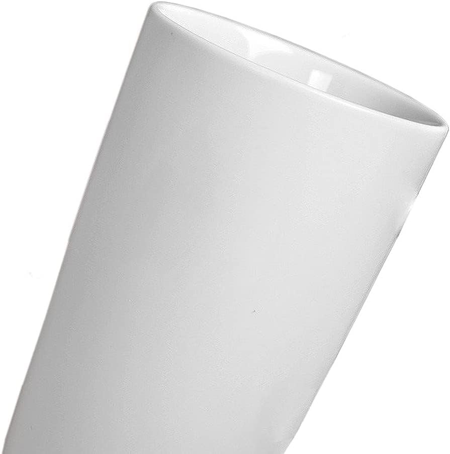 20oz Coffee Mugs Ceramic Tall Coffee Mugs with Handle Porcelain Large Latte Mugs White Drinking Cups for Tea, Coffee, Cocoa, Set of 6