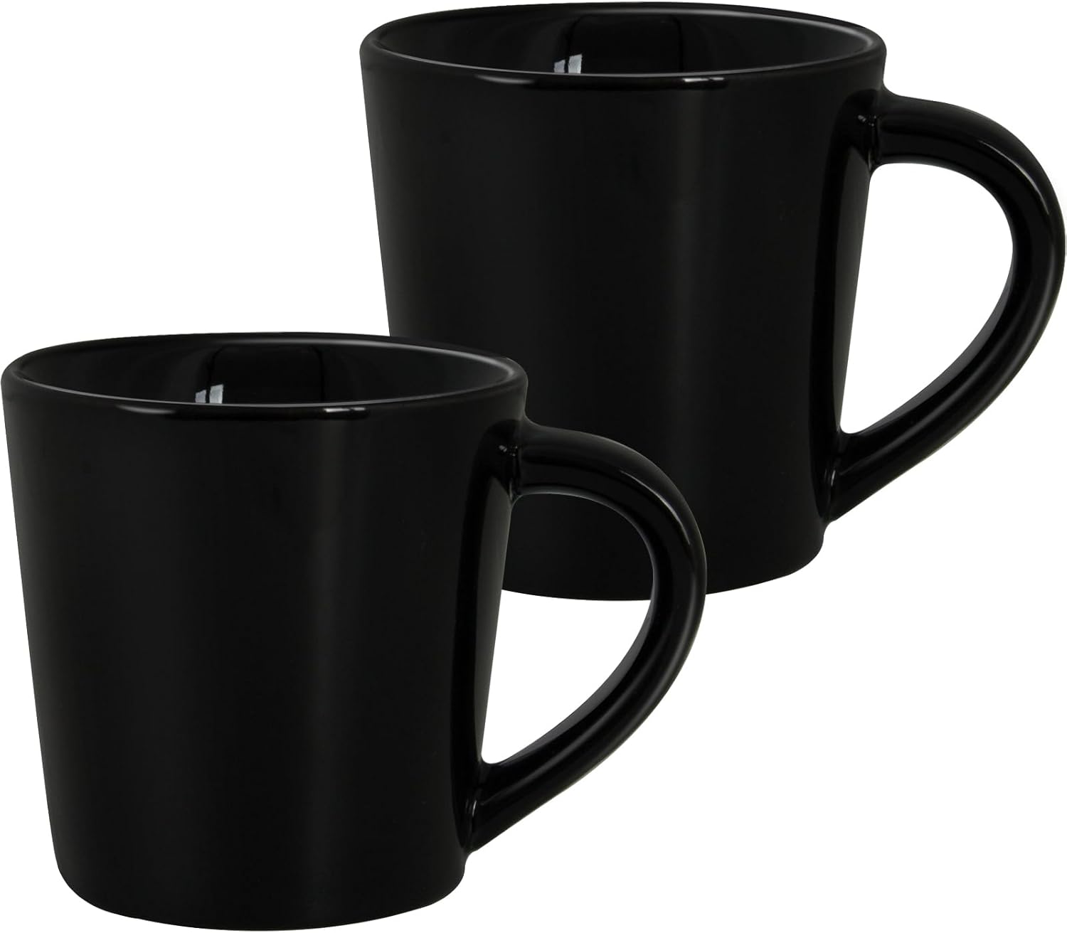 4 oz Espresso Cups Set of 2, Ceramic Coffee Mugs Demitasse Cups, Small Espresso Mugs for Shot of Coffee, Tea Cups with Handles, Gift for coffee Lovers