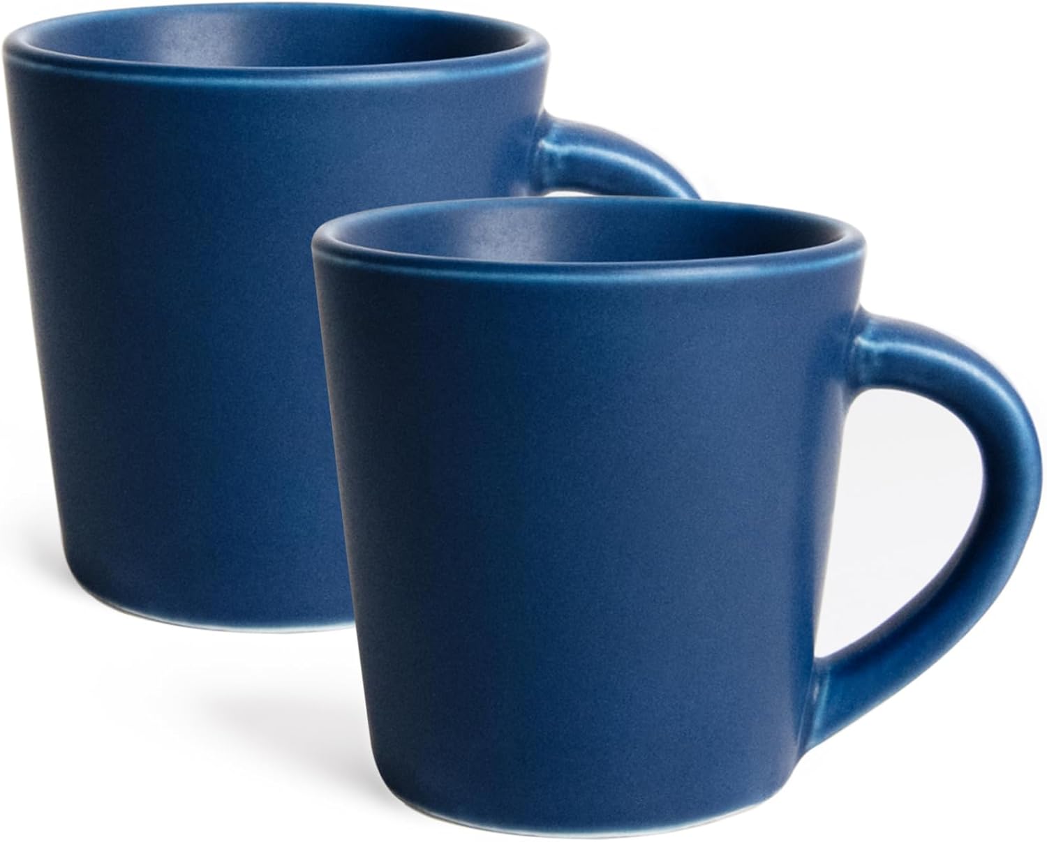 4 oz Espresso Cups Set of 2, Ceramic Coffee Mugs Demitasse Cups, Small Espresso Mugs for Shot of Coffee, Tea Cups with Handles, Gift for coffee Lovers