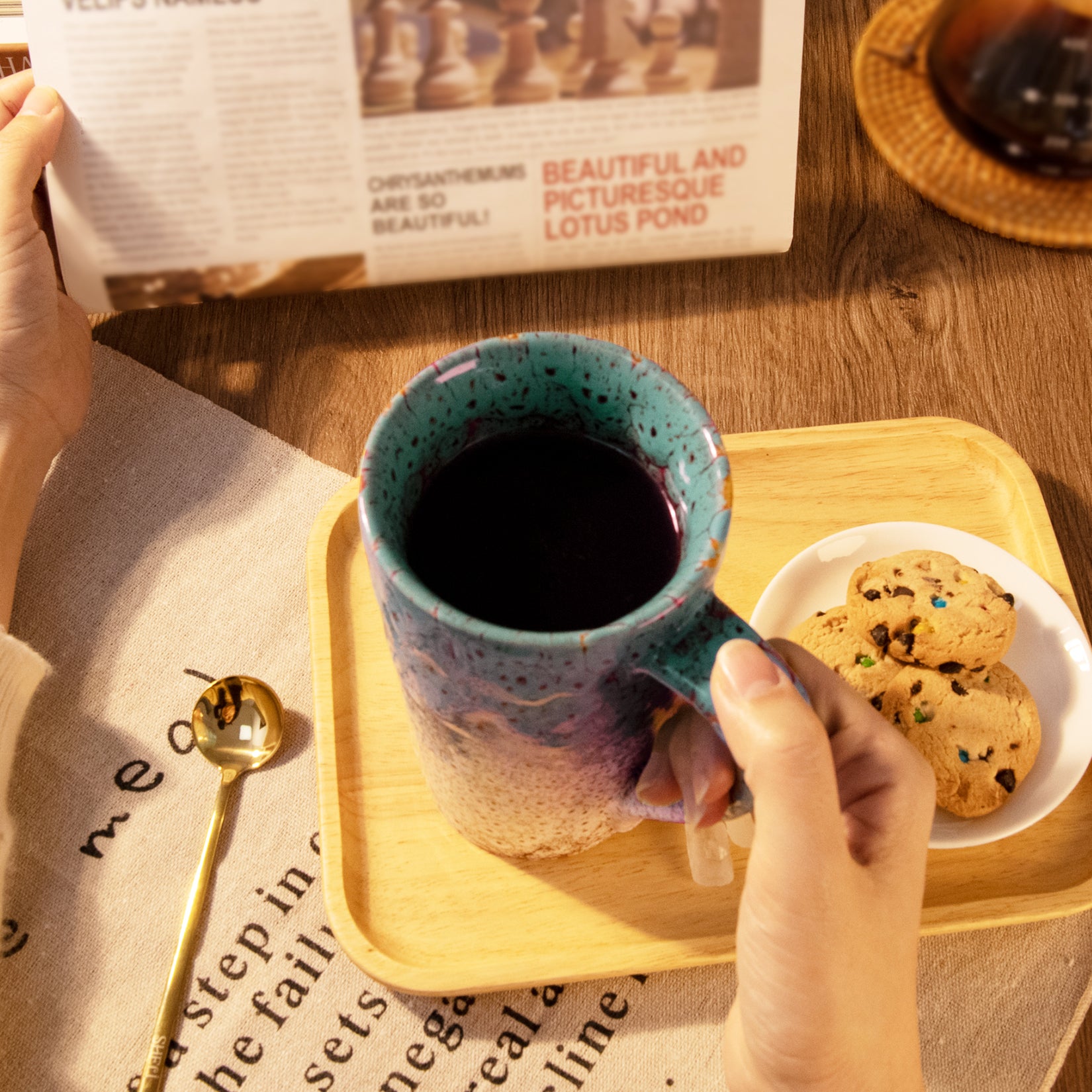 20 oz Coffee Mug, Coffee Cup Large Coffee Mug with Handle, Ceramic Latte Tea Cup for Office and Home, Novelty Gifts for Women and Men