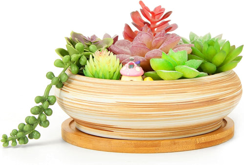 big ceramic pots for indoor plants ARTKETTY Succulent Pots