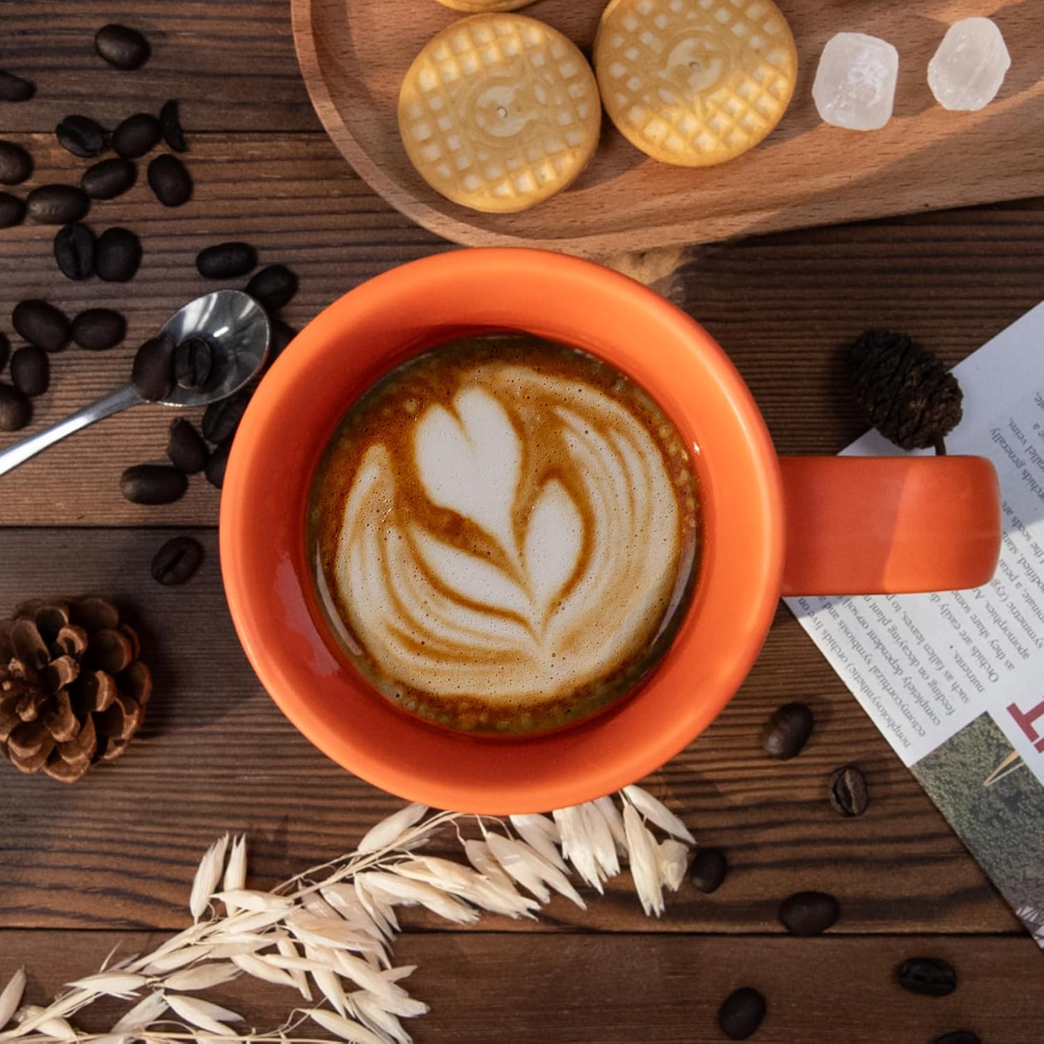 18 oz Coffee Mug, Coffee Cup Large Coffee Mug with Handle, Ceramic Latte Tea Cup for Office and Home, Novelty Gifts for Women and Men