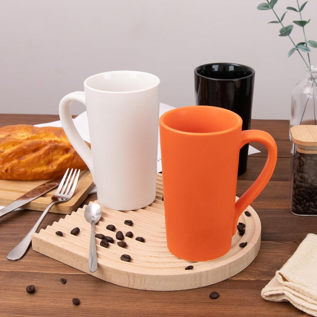 18 oz Coffee Mug, Coffee Cup Large Coffee Mug with Handle, Ceramic Latte Tea Cup for Office and Home, Novelty Gifts for Women and Men