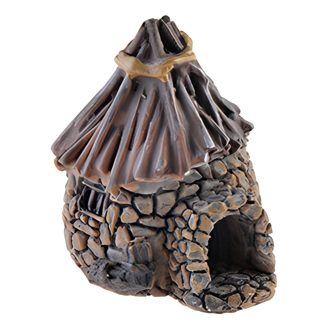 Miniature Fairy Garden Houses Resin Mini House Figurine Small Village Hut Figurine Cottage DIY Micro Landscape Garden Decor Ornament Accessories for Bonsai,Succulent Planting,Terrarium,Flower Pot
